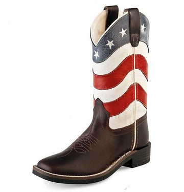 Old West US-Flag Kinderboots