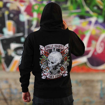 Kapuzenjacke Billy Eight Inky Fool Logo