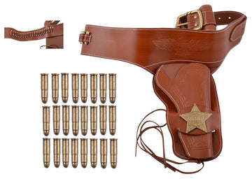 Sheriff Coltgürtel Leder