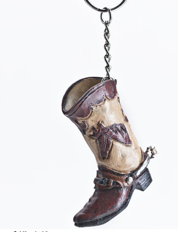 Horse Boot Keychain