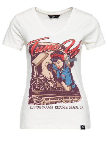 T-Shirt Tune-Up Weiß