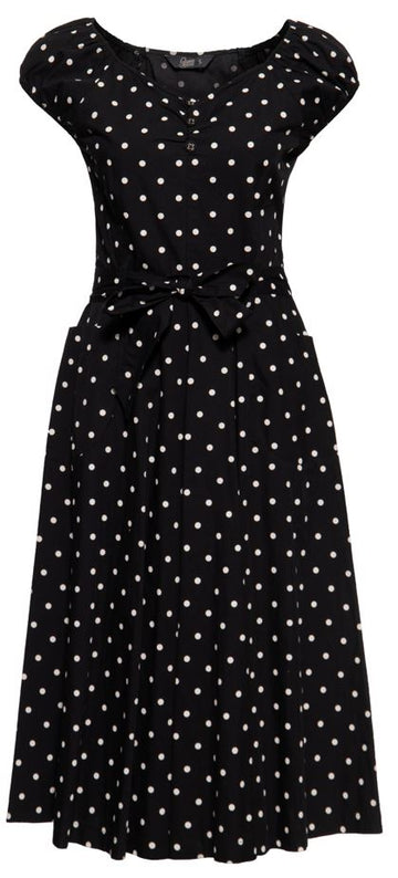 Swing Kleid gepunktet