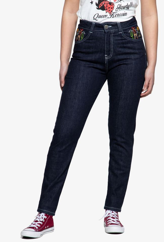 50´s Fit Western Denim Jeans