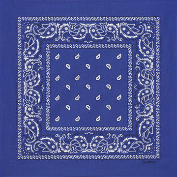 BANDANA-07 - Royal blue