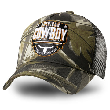 TRUCKER CAP AMERICAN COWBOY