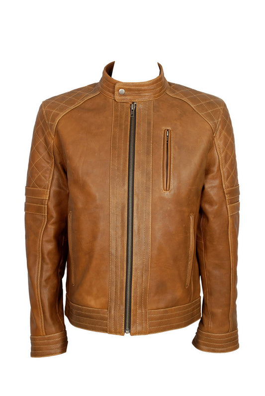 Lederjacke Antik Classic brown