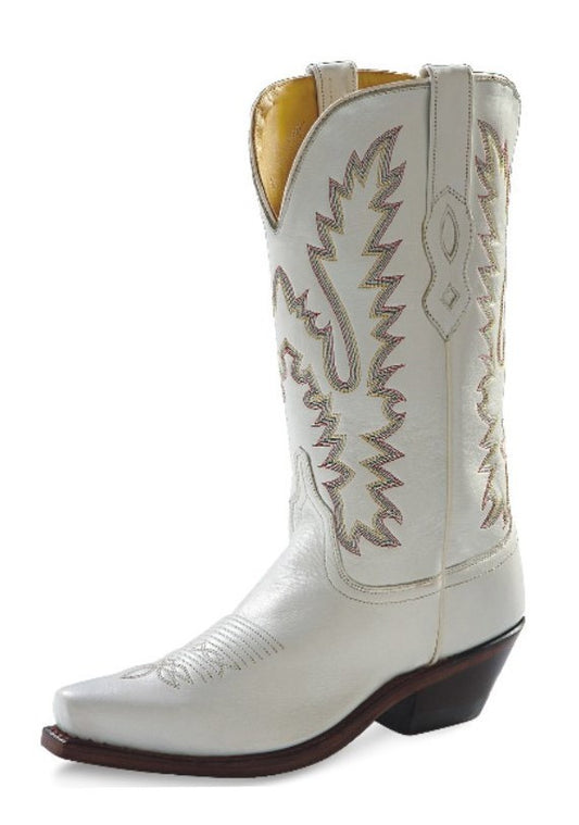 Da.Stiefel Melrose white
