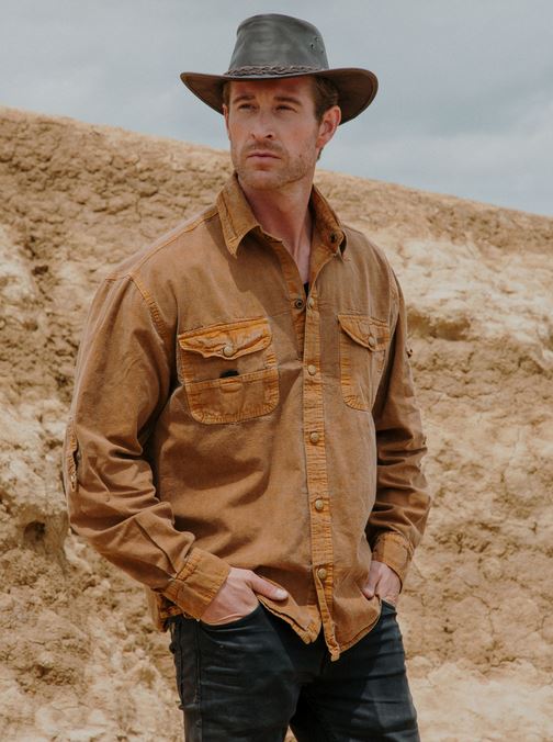 Cowra Shirt Tobacco