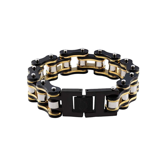 Bike Chain Black/Gold