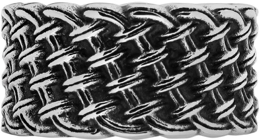 Steel Braided Ring