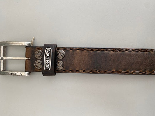 Mad Dog Tan Lavado Belt