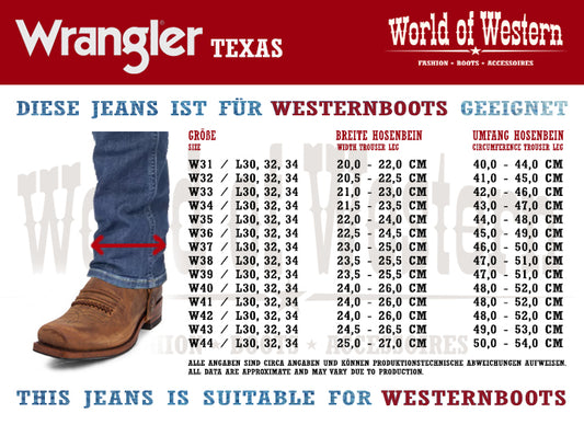 Jeans Texas/ Cold Ready