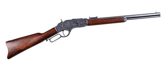Winchester,grau-metallfarbe graviert