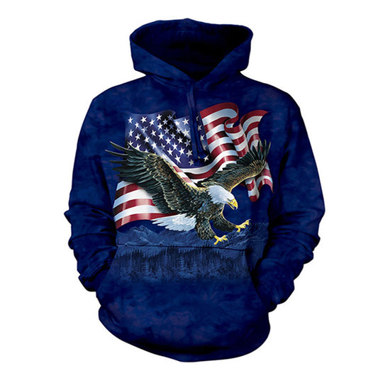 Eagle Talon Flag USA Bird of Prey Adult