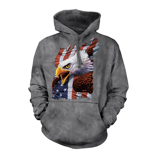 Patriotic Screaming Eagle Bird of Prey