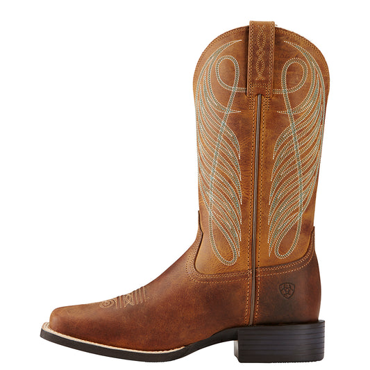 ROUND UP WIDE SQUARE TOE