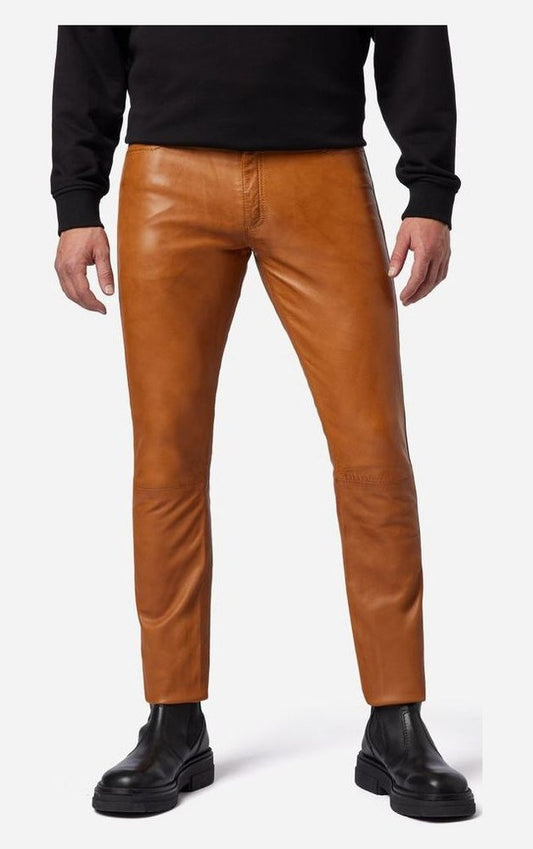 Brandon No3SLIMFIT cognac