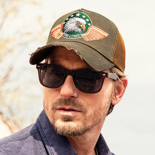 TRUCKER CAP EAGLE