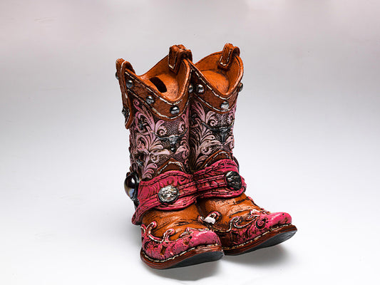 Moneybox Boots Pink