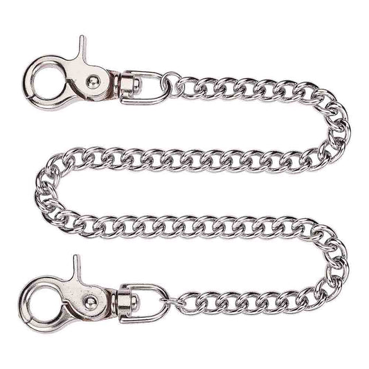 Stabile Gliederkette mit 2 schweren Karabinerhaken