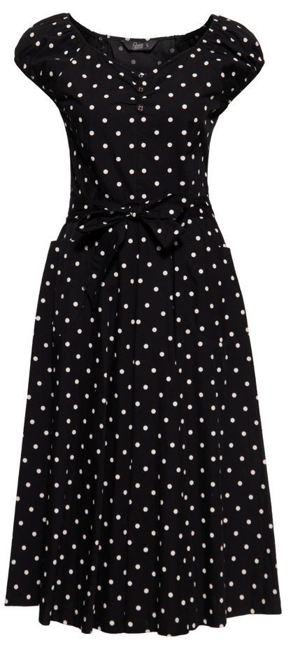 Swing Kleid gepunktet