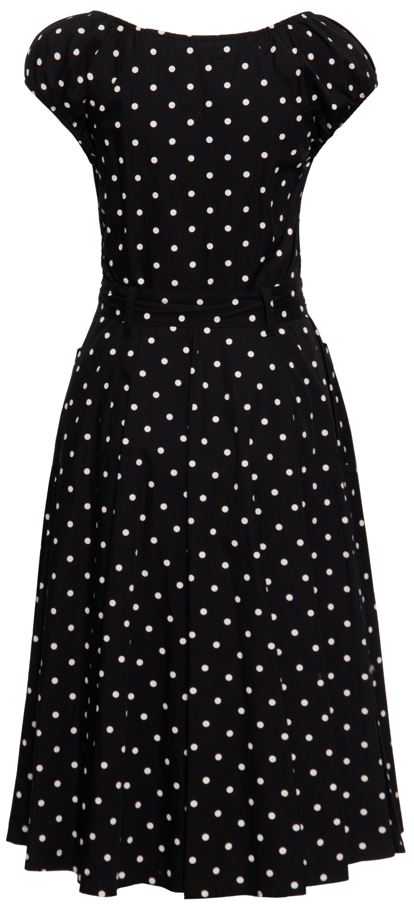 Swing Kleid gepunktet