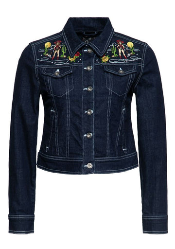 Western Denim Jacke