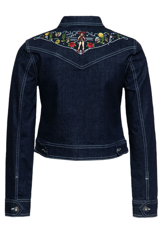Western Denim Jacke