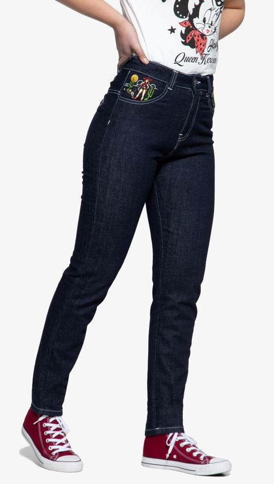 50´s Fit Western Denim Jeans