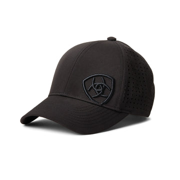 ADULT UNISEX TRI FACTOR CAP BLACK