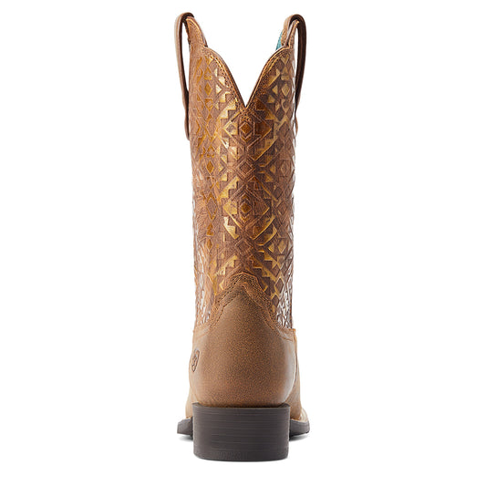 WMS Primera Stretchfit Gold Western Boot