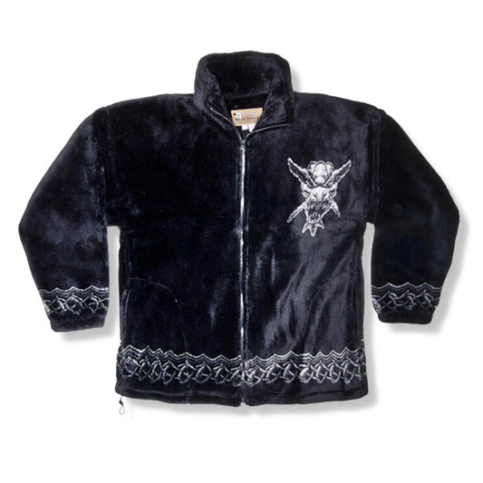 Fleece Jacke Black Dragon