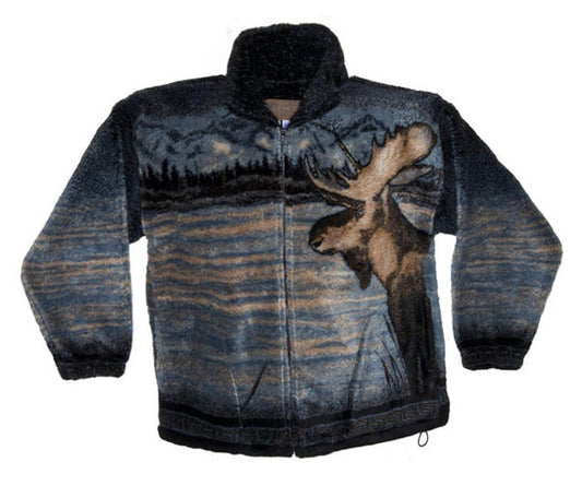 Fleece Jacke Western Moose