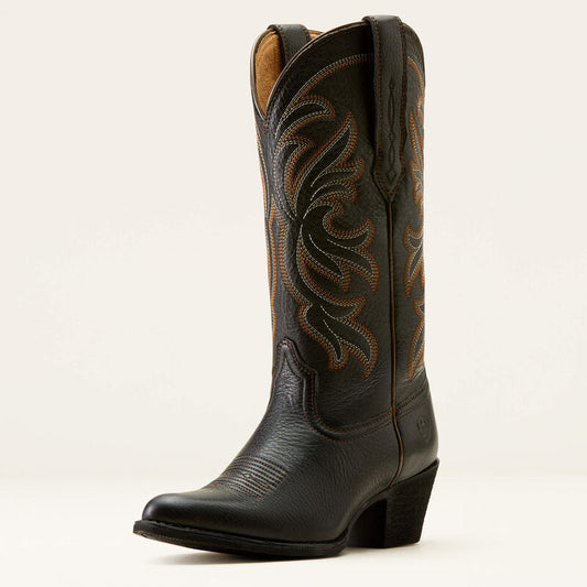 Heritage J Toe Stretchfit Western Boot black