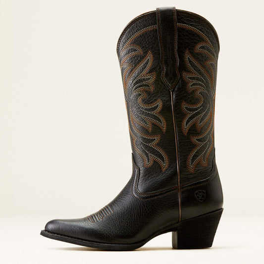 Heritage J Toe Stretchfit Western Boot black