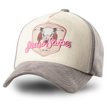 TRUCKER CAP BUFFALO pink