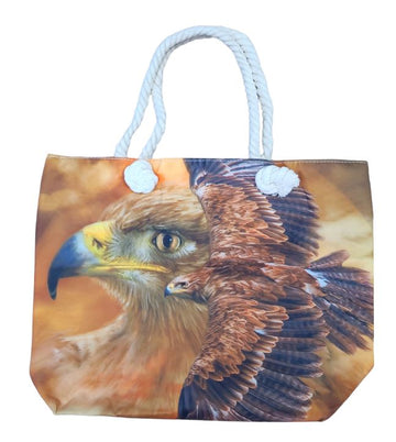 Spirit Of Wind - Hawk - Beach Bag