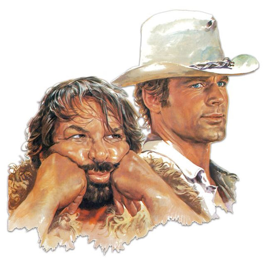 3D-Blechschilder Bud & Terence