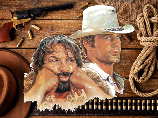 3D-Blechschilder Bud & Terence