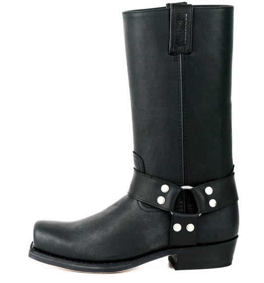 Mayura Boots 01 in Pull Grass Negro