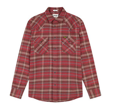 WESTERN SHIRT RUBY WINE