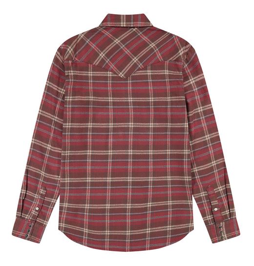 WESTERN SHIRT RUBY WINE