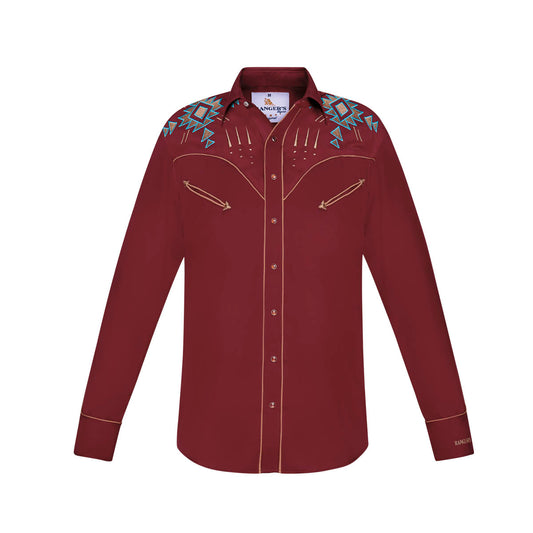 BUCK WESTERN SHIRT WINE