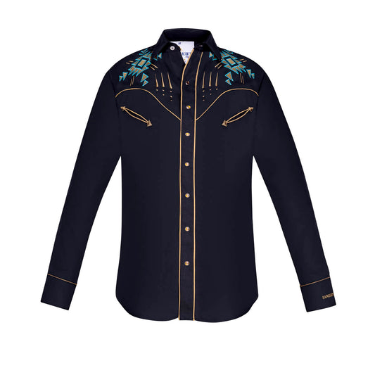 BUCK WESTERN SHIRT BLACK