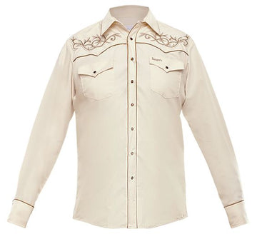 WAYLON WESTERN SHIRT BEIGE