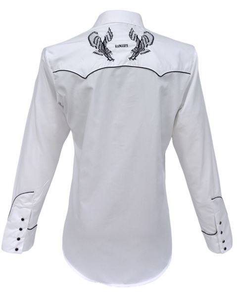 DUKE WESTERN SHIRT WHITE