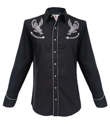 DUKE WESTERN SHIRT BLACK