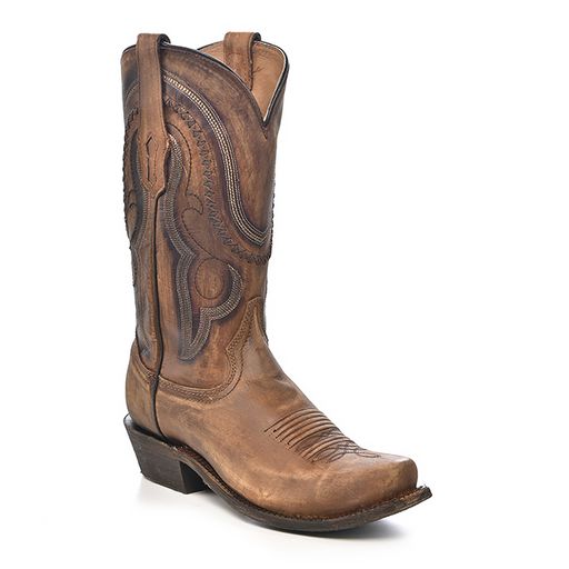MN GOLD COWHIDENARROW SQ. TOE