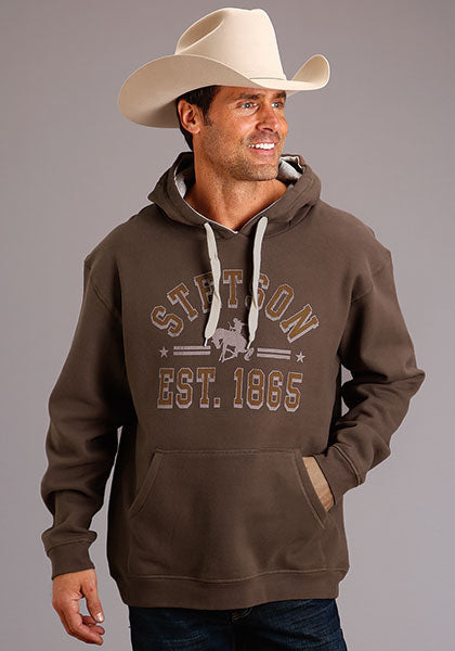 Stetson Herren Hoodie Braun