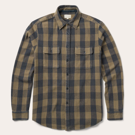 Stetson Shirt Kariert Olive